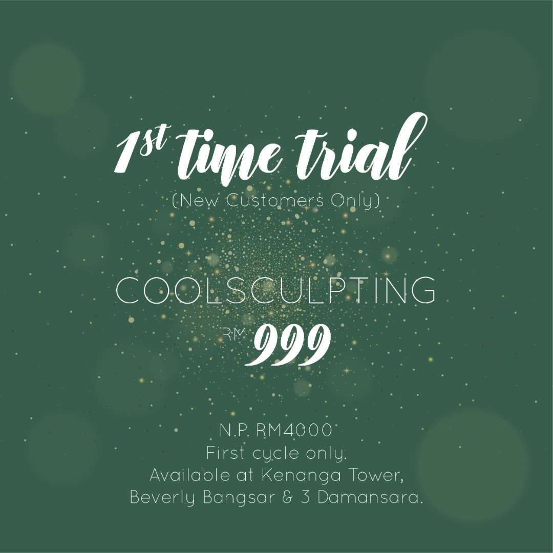First Time Trial Promo CoolSculpting