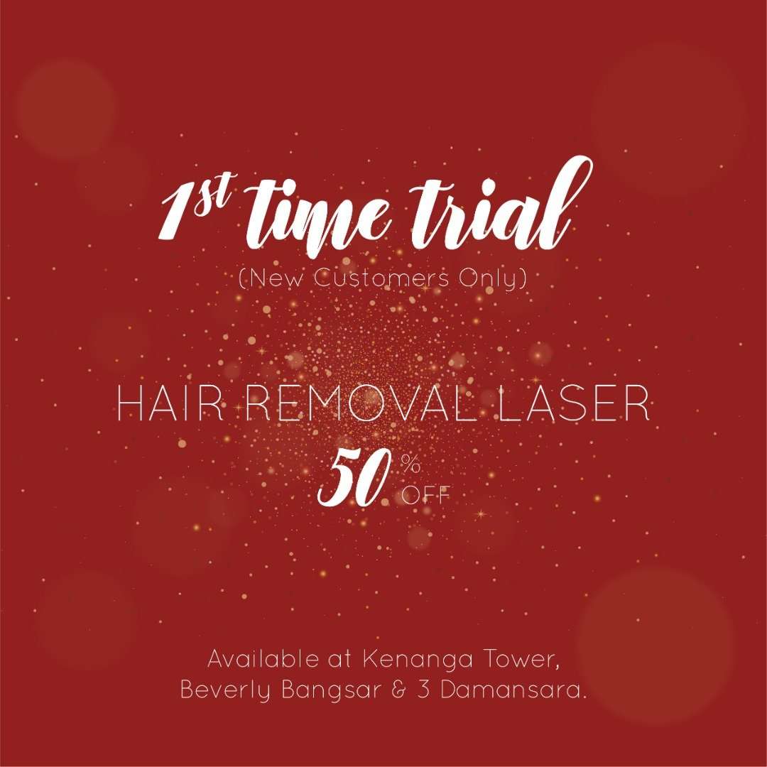 First Time Trial Promo Hair Removal Laser